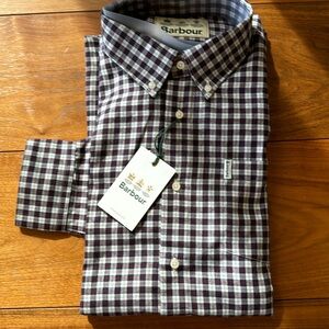 Barbour brushed cotton flannel Regular Fit XL shirt